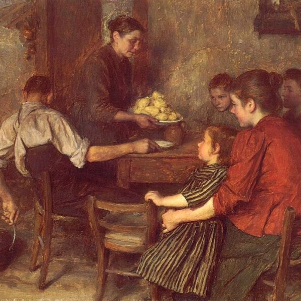 Emile Friant - The Frugal Repast.jpg