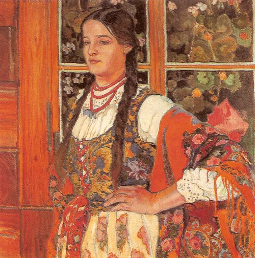 Władysław Jarocki Góralska dziewczyna, 1913.jpg
