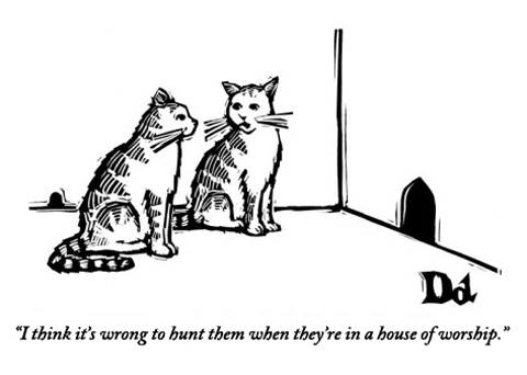 drew-dernavich-i-think-it-s-wrong-to-hunt-them-when-they-re-in-a-house-of-worship-new-yorker-cartoon.jpg